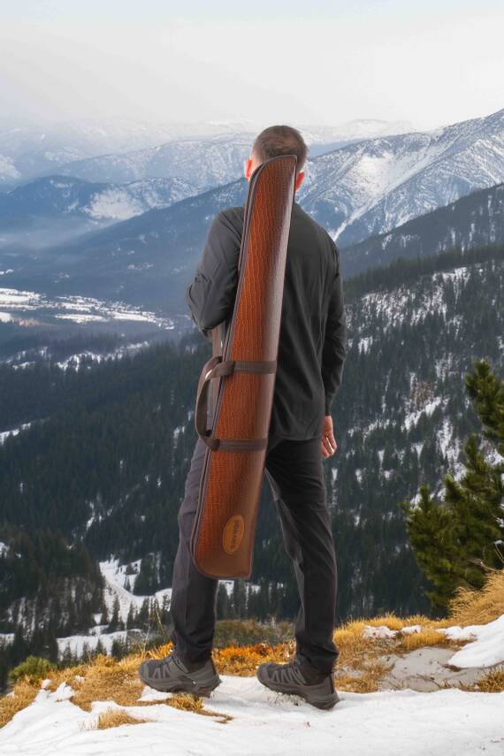 Lüks Tüfek Kılıfı - Savage - Kiremit Yılan - 71 Namlu - 5