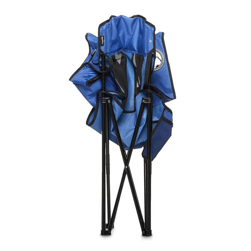 Madfox Beacon Katlanır Kamp Piknik Sandalyesi - Bardaklıklı Mavi - 5