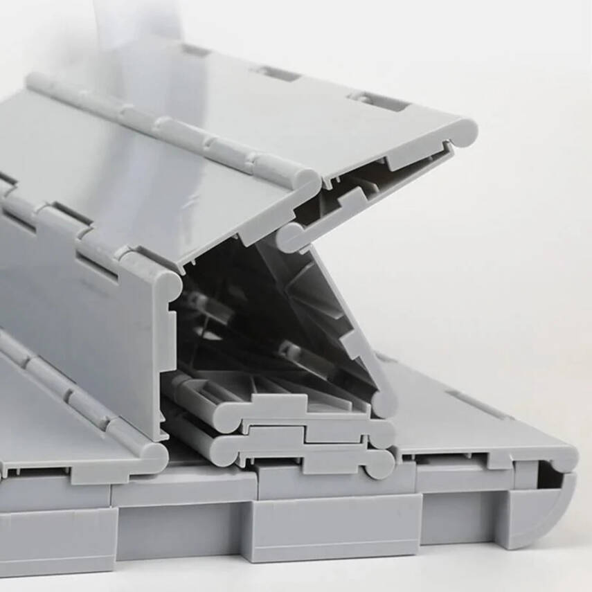 Madfox Bi-Pot Katlanabilir Portatif Kamp Tuvaleti - Gri - 4