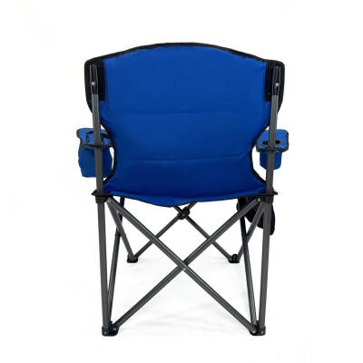 Madfox Echo Katlanır Kamp Piknik Sandalyesi - Mavi - Bardaklıklı ve Taşıma Çantalı - 4