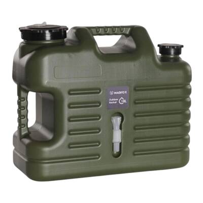Madfox Galon Air PE 18 Litre Yeşil Musluklu Su Bidonu