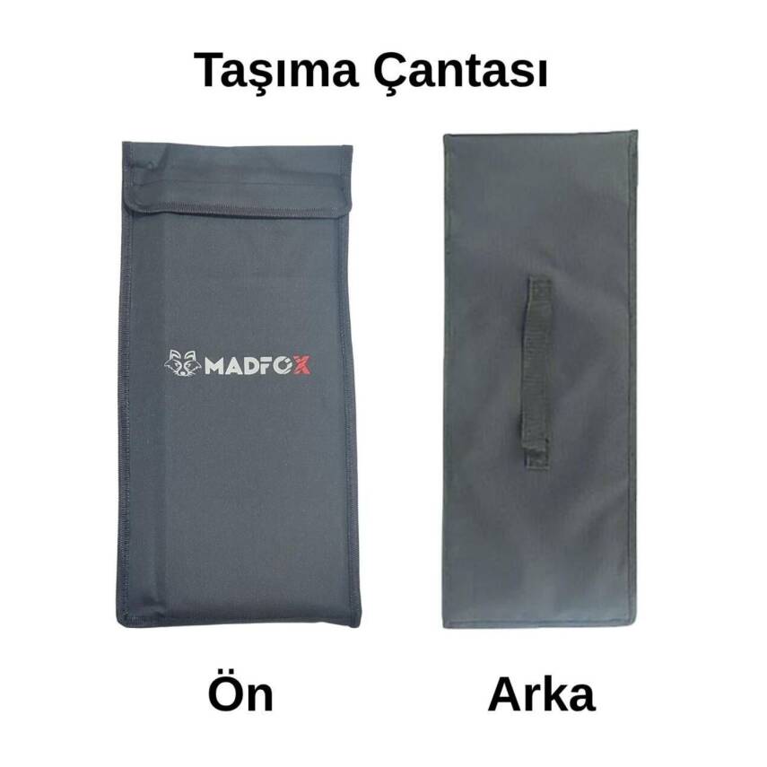 Madfox Katlanır Kamp Ocak Rüzgarlığı - 6 Panelli Ateş Koruyucu - 3