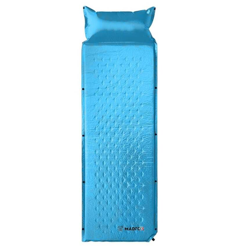 Madfox Outward Ultralight Şişme Mat - Yastıklı Mavi Kamp Matı - 2