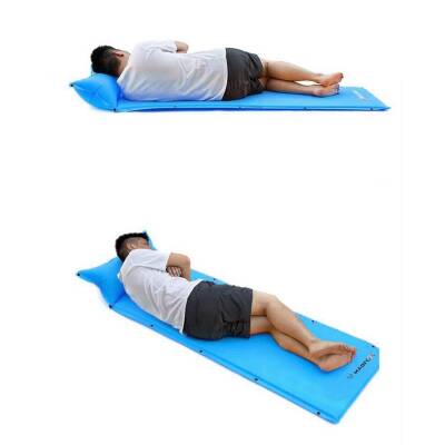 Madfox Outward Ultralight Şişme Mat - Yastıklı Mavi Kamp Matı - 5