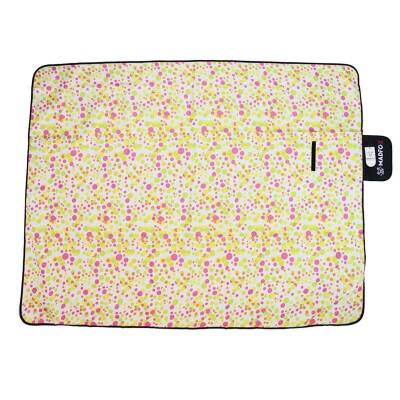 Madfox Skyloft Su Geçirmez Piknik Kamp Örtüsü - Green Polka Dot