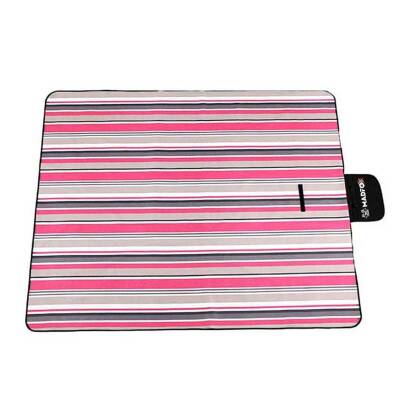 Madfox Skyloft Red Stripe Su Geçirmez Piknik Kamp Örtüsü (150x200 cm)