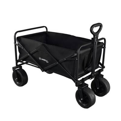 Madfox Voyager Katlanabilir Plaj/Bahçe/Kamp Arabası - Siyah - 2