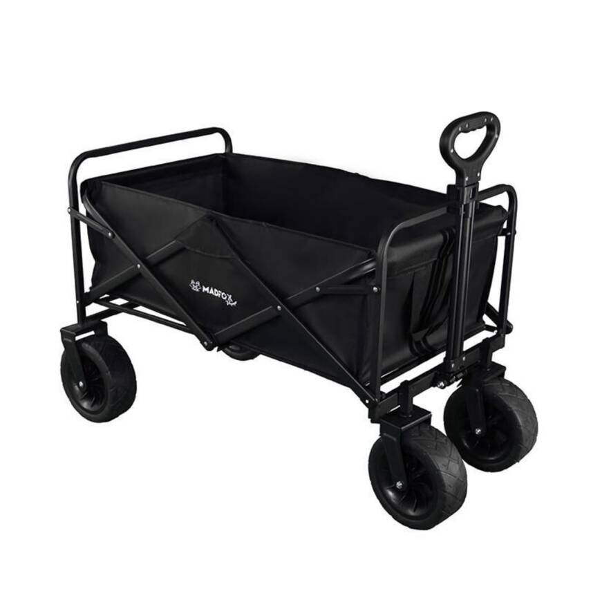 Madfox Voyager Katlanabilir Plaj/Bahçe/Kamp Arabası - Siyah - 2