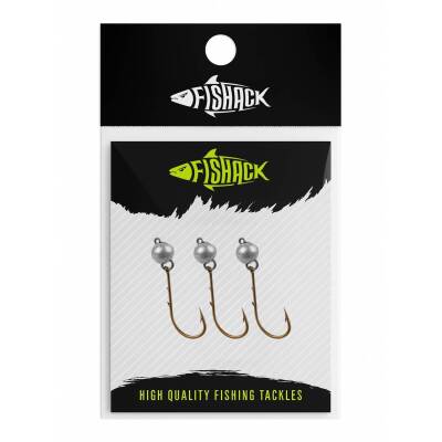 Mafsallı Jighead - Hareketli Kurşunlu İğne - Fishack - 5 Gram - 3'lü Paket - 2
