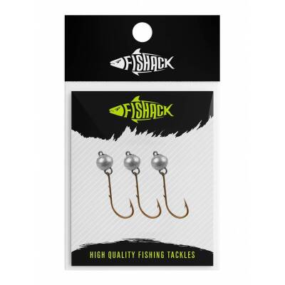 Mafsallı Jighead - Hareketli Kurşunlu İğne - Fishack - 7 Gram - 3'lü Paket - 2