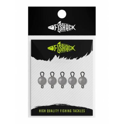 Mafsallı Kurşun - Hareketli İğne Kurşunu - Fishack - 7 Gram - 5'li Paket - 3