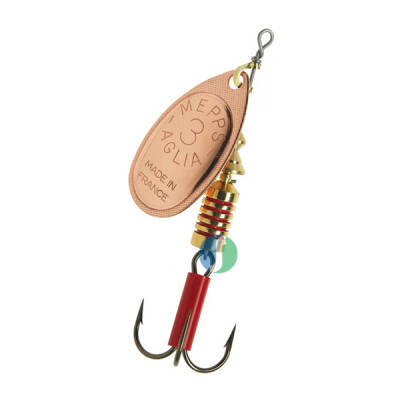 Alabalık Turna Döner Olta Kaşık - Mepps Aglia Bronz No:3