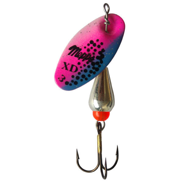 Mepps XD Alabalık Turna Döner Olta Kaşık - Gümüş/Gökkuşağı No:2 - 1