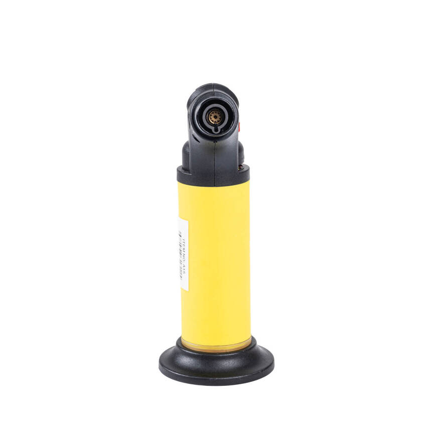 Doldurulabilir Pürmüz Çakmak - Torch - Metal Başlıklı - A15 - Sarı - 3