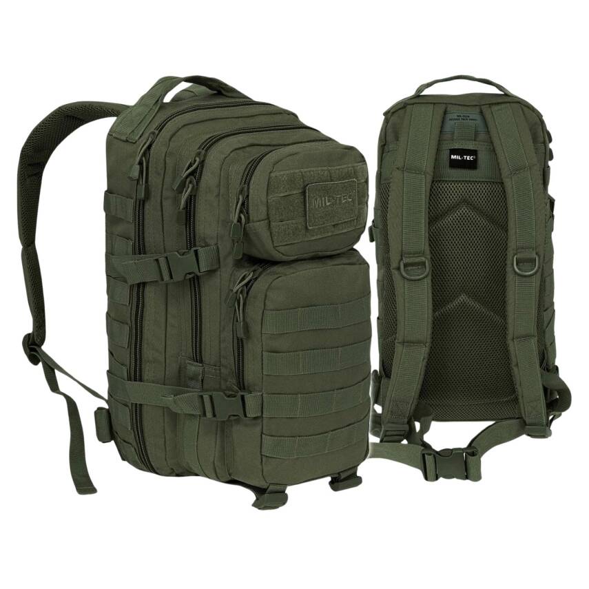 Mil-Tec Trum 20L Taktikal Sırt Çantası - Siyah - 2