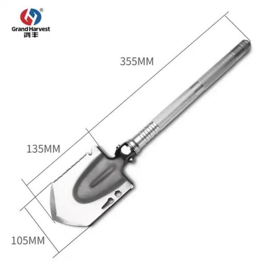 Multi Fonksiyonlu Kamp Küreği - Grand Harvest - GBC-S01-2 - 2