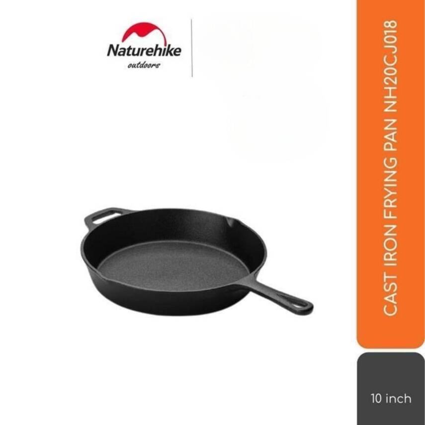 Naturehike Ultra Light Demir Döküm Tava - 10 Inch - 3