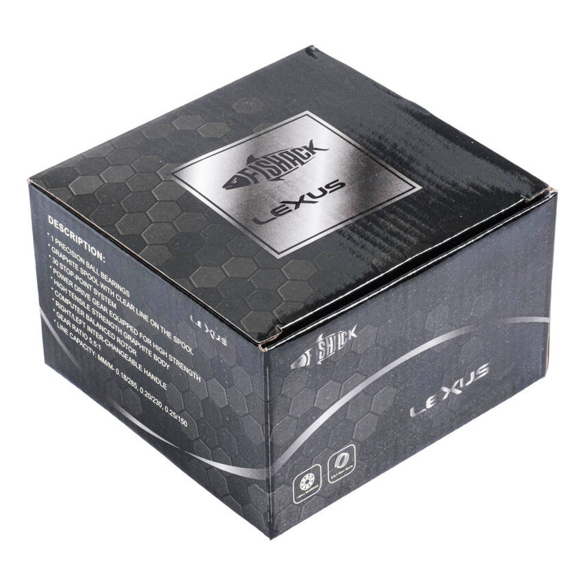 Fishack Lexus 6000 Olta Makinesi - Misina Sarılı, Grafit Gövde - 6