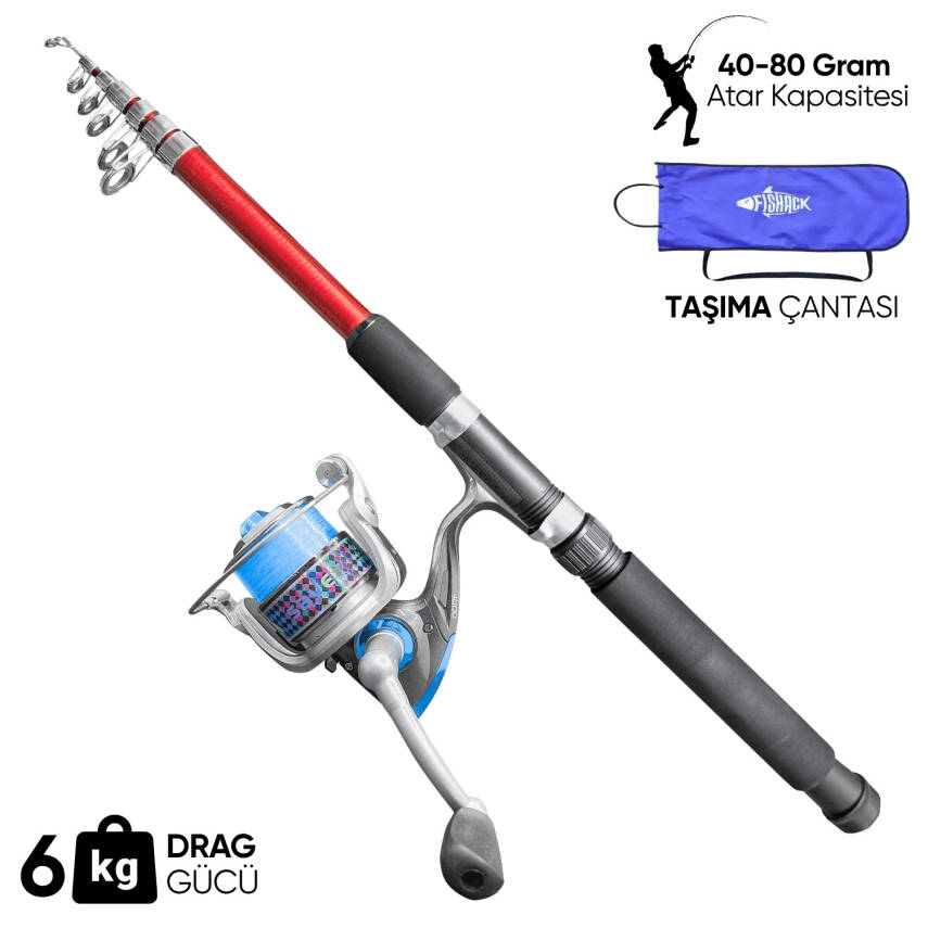 Olta Seti - 300cm Olta Kamışı ve 4000'lik Makine ile Balık Avına Hazır! - 1