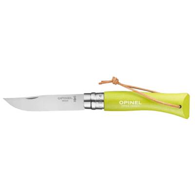 Opinel No:7 Elma Yeşili Katlanır Cep Çakısı - Gürgen Saplı