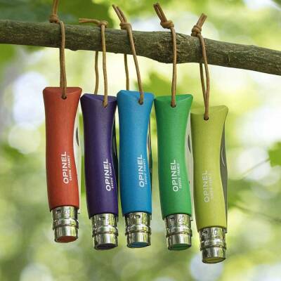 Opinel No:7 Mor Gürgen Saplı Katlanır Cep Çakısı - 2