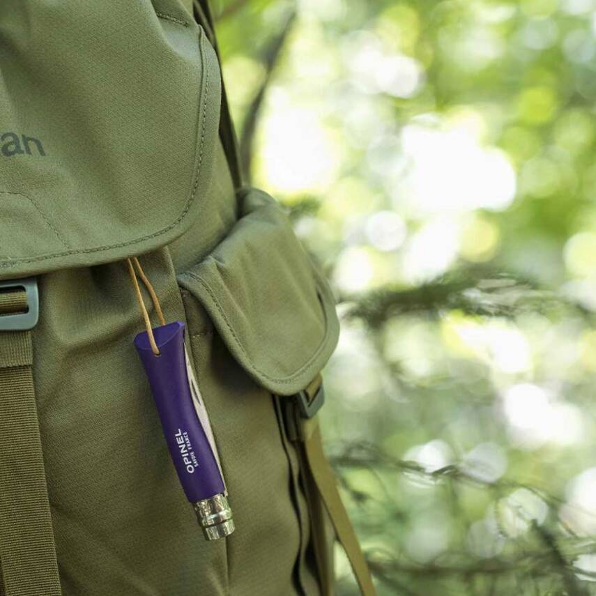 Opinel No:7 Mor Gürgen Saplı Katlanır Cep Çakısı - 3