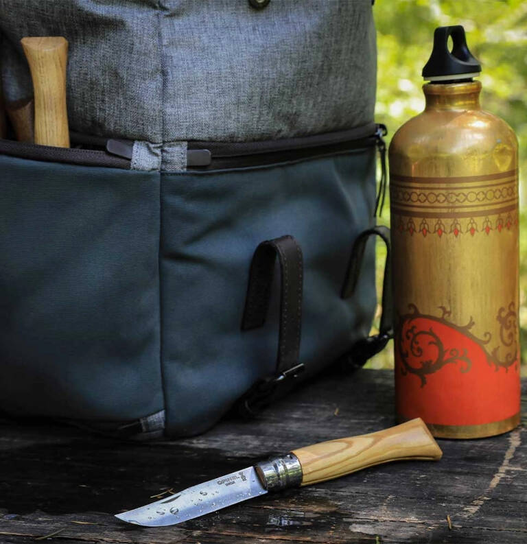 Opinel Zeytin Ağacı Naturel Çakı No:8 - 4