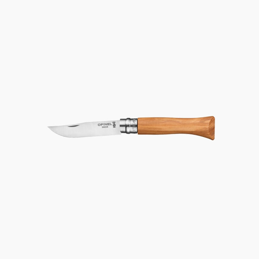 Opinel Zeytin Ağacı Naturel Çakı No:6 - 1
