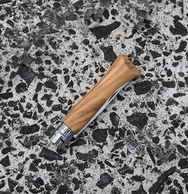 Opinel Zeytin Ağacı Naturel Çakı No:6 - 3