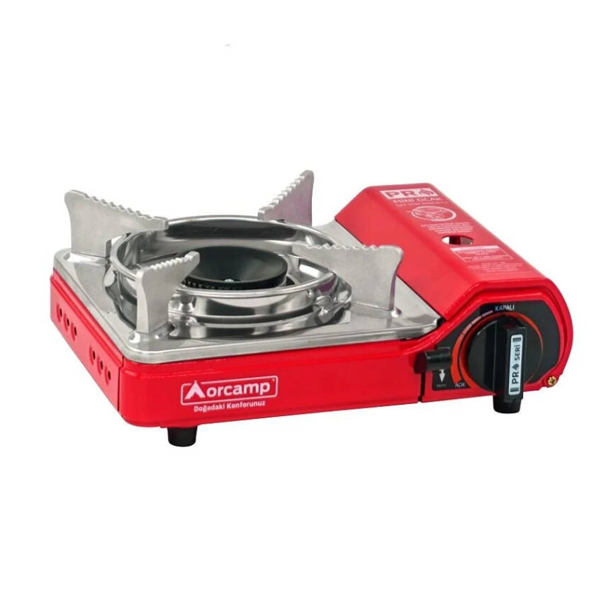 Orcamp CK-506 Portatif Mini Kamp Ocağı - Çantalı Tek Brülör Ocak - 4