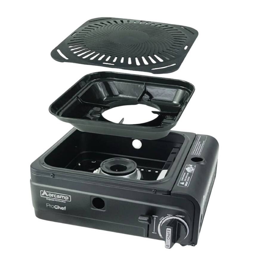 Orcamp CK-509 Duman Çıkarmayan Izgara Ocak - Taşınabilir Kamp Ocağı - 1