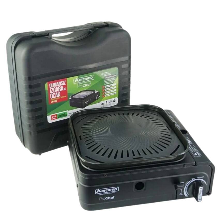 Orcamp CK-509 Duman Çıkarmayan Izgara Ocak - Taşınabilir Kamp Ocağı - 3