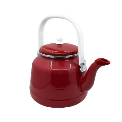 Orcamp Retro Emaye Kırmızı Kamp Çaydanlığı - 2