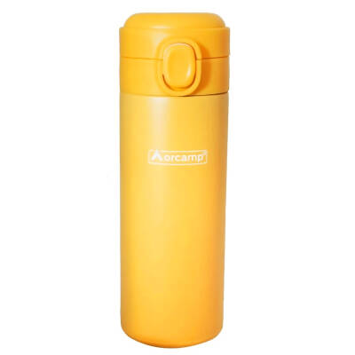 Orcamp Mug Termos 420 ml - Sarı: Sıcak ve Soğuk İçecekleriniz İçin İdeal Çözüm