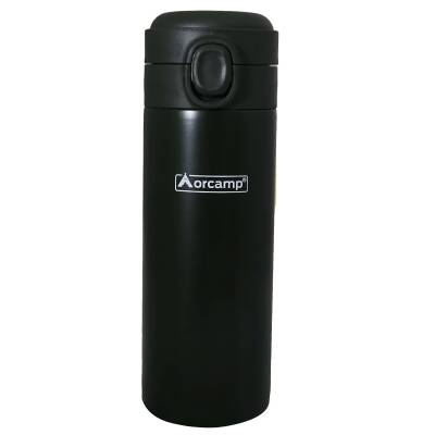 Orcamp Mug Termos 420 ml - Siyah: Sıcak ve Soğuk İçecekleriniz İçin İdeal Çözüm