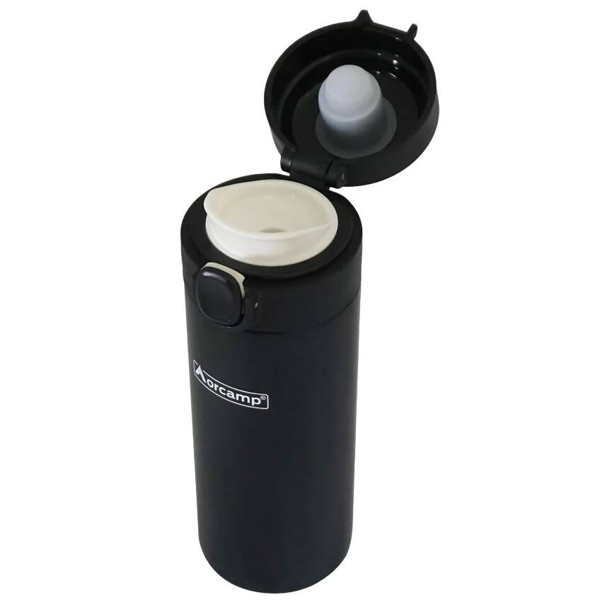 Orcamp Mug Termos 420 ml - Siyah: Sıcak ve Soğuk İçecekleriniz İçin İdeal Çözüm - 3