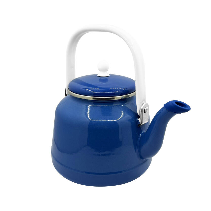 Orcamp Retro Emaye Kamp Çaydanlığı Mavi OUT-1551 - 2