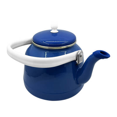 Orcamp Retro Emaye Kamp Çaydanlığı Mavi OUT-1551 - 5