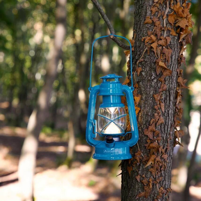 Orcamp Retro Gemici ve Kamp Lambası - Mavi - 1
