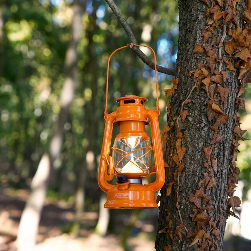 Orcamp Retro Gemici ve Kamp Lambası - Turuncu (OUT-4210) - 1