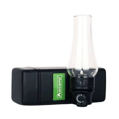 Orcamp Retro Vidalı Kamp Kandili - Nostaljik ve Pratik Aydınlatma - 3