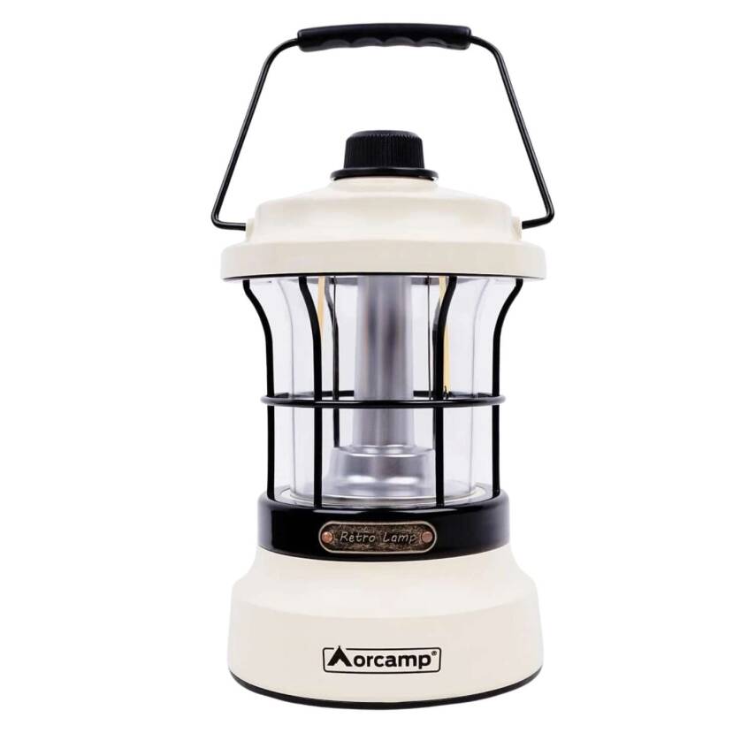 Retro Kamp Lambası - Orcamp - Şarjlı: Nostaljik Tasarım, Modern Aydınlatma - 1