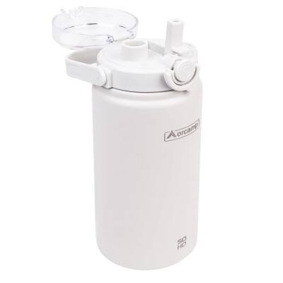 Orcamp Soho 1000 ml Termos Bardak - Bej Renk Paslanmaz Çelik Seyahat Mug - 2