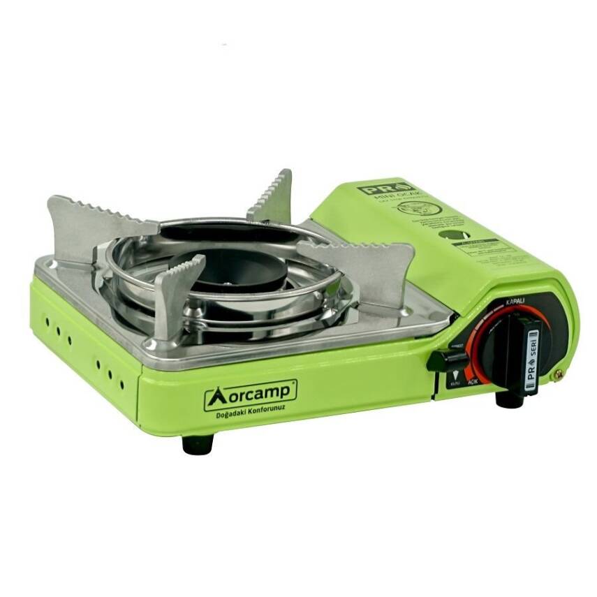 Orcamp Tekli Çantalı Mini Portatif Ocak - Yeşil (CK-506) - 3