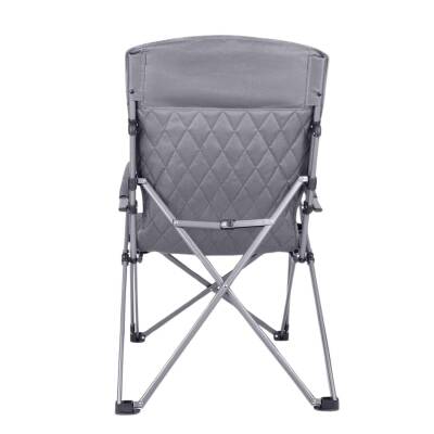 Katlanabilir Kamp Sandalyesi - Trono 3 - Orcamp - Kademeli - Gri - 3