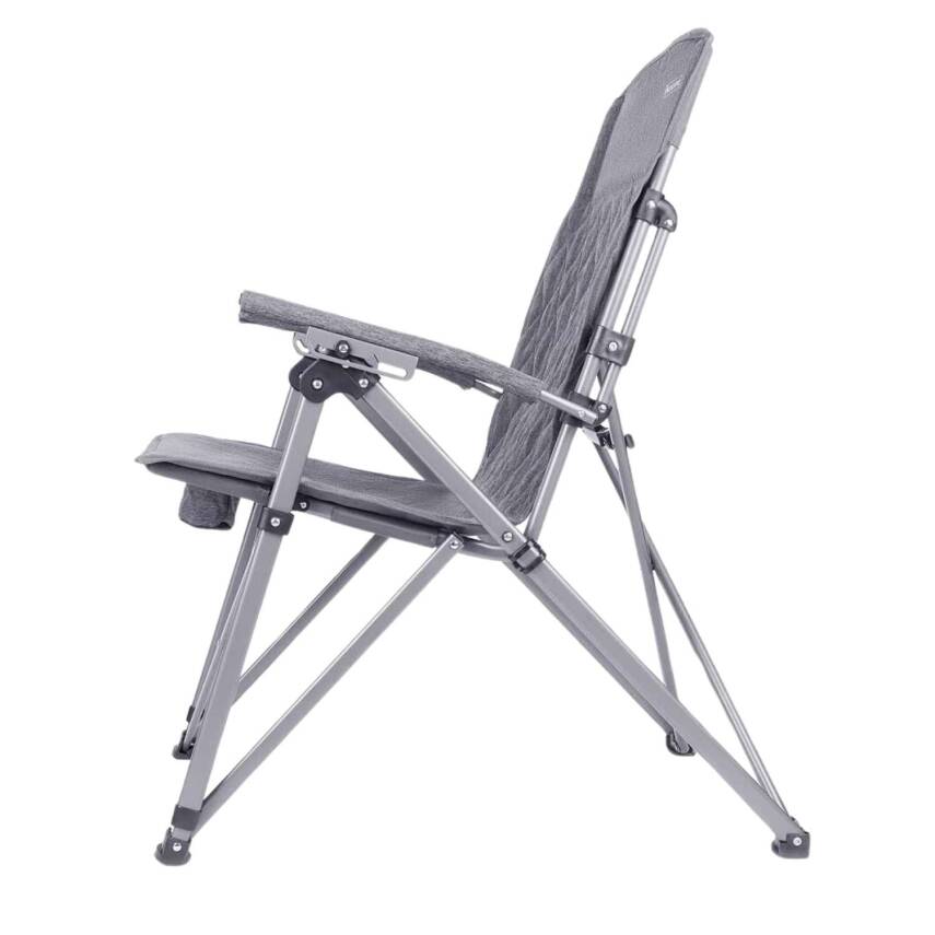 Katlanabilir Kamp Sandalyesi - Trono 3 - Orcamp - Kademeli - Gri - 4