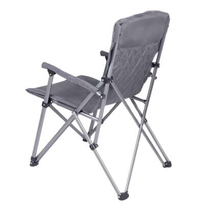 Katlanabilir Kamp Sandalyesi - Trono - Orcamp - Gri - 2