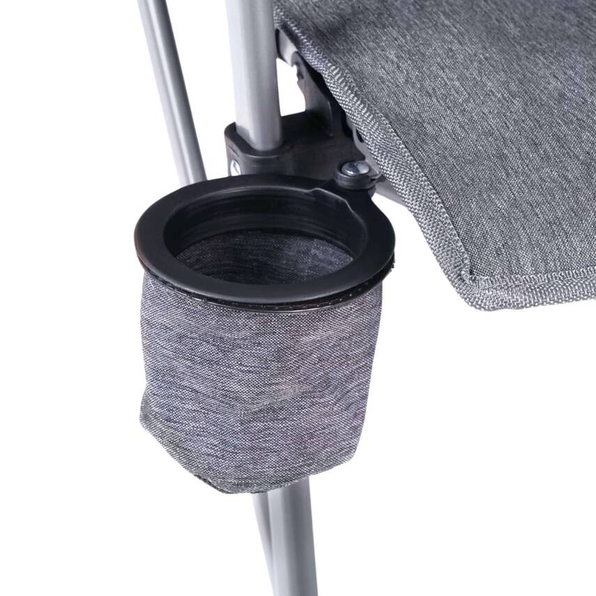 Katlanabilir Kamp Sandalyesi - Trono - Orcamp - Gri - 4