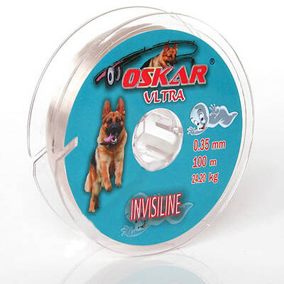 Oscar Hayalet Makara Misina 0.45 mm - Su Altında Görünmez, Yüksek Mukavemetli Olta Misinası