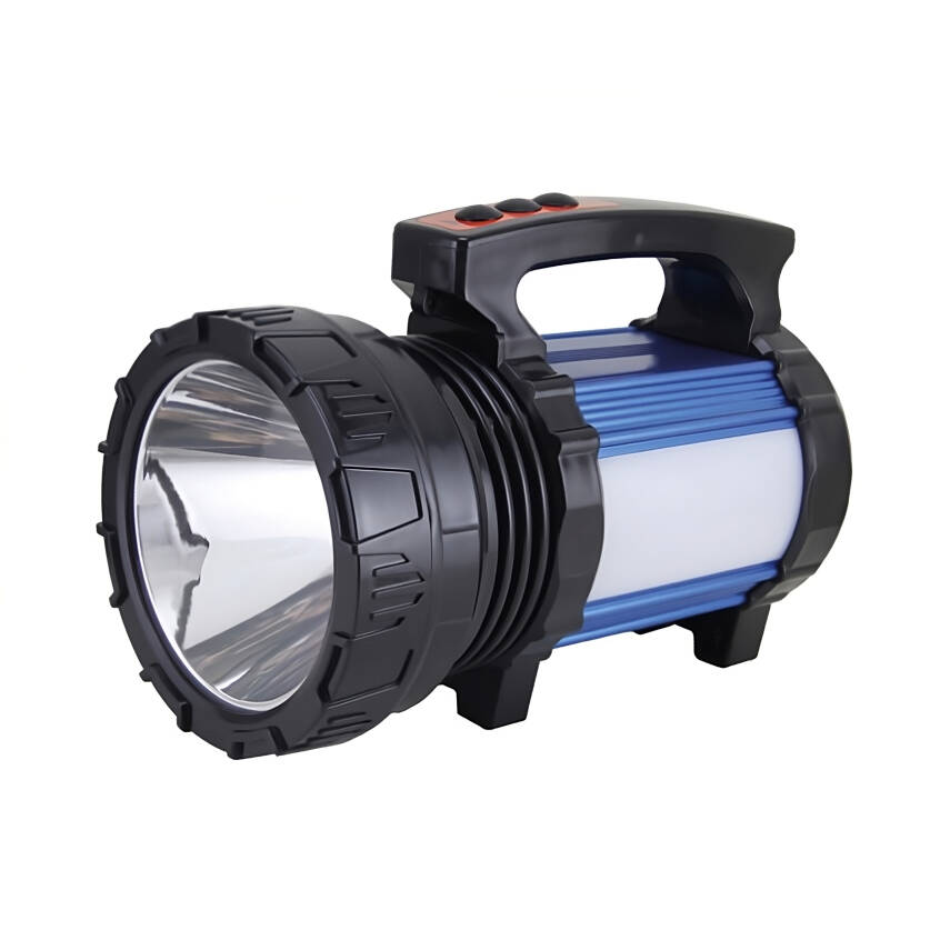 Panther Şarjlı El Feneri 10 W Mavi PT-8817 - 1